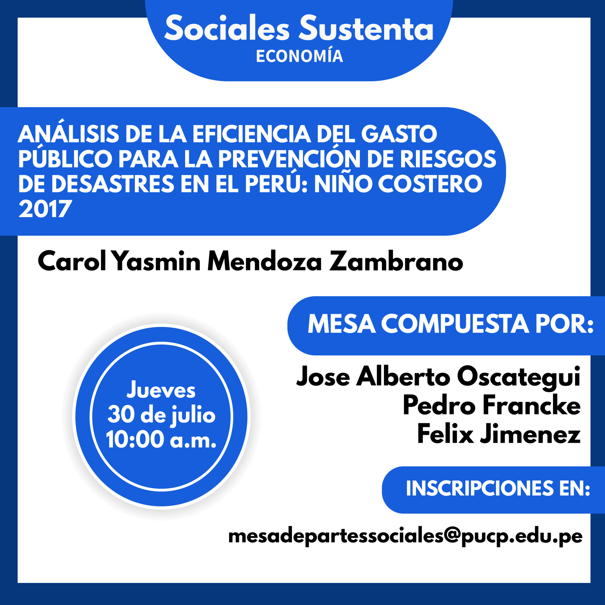 Sustentación de tesis - Análisis de la eficiencia del gasto público ...